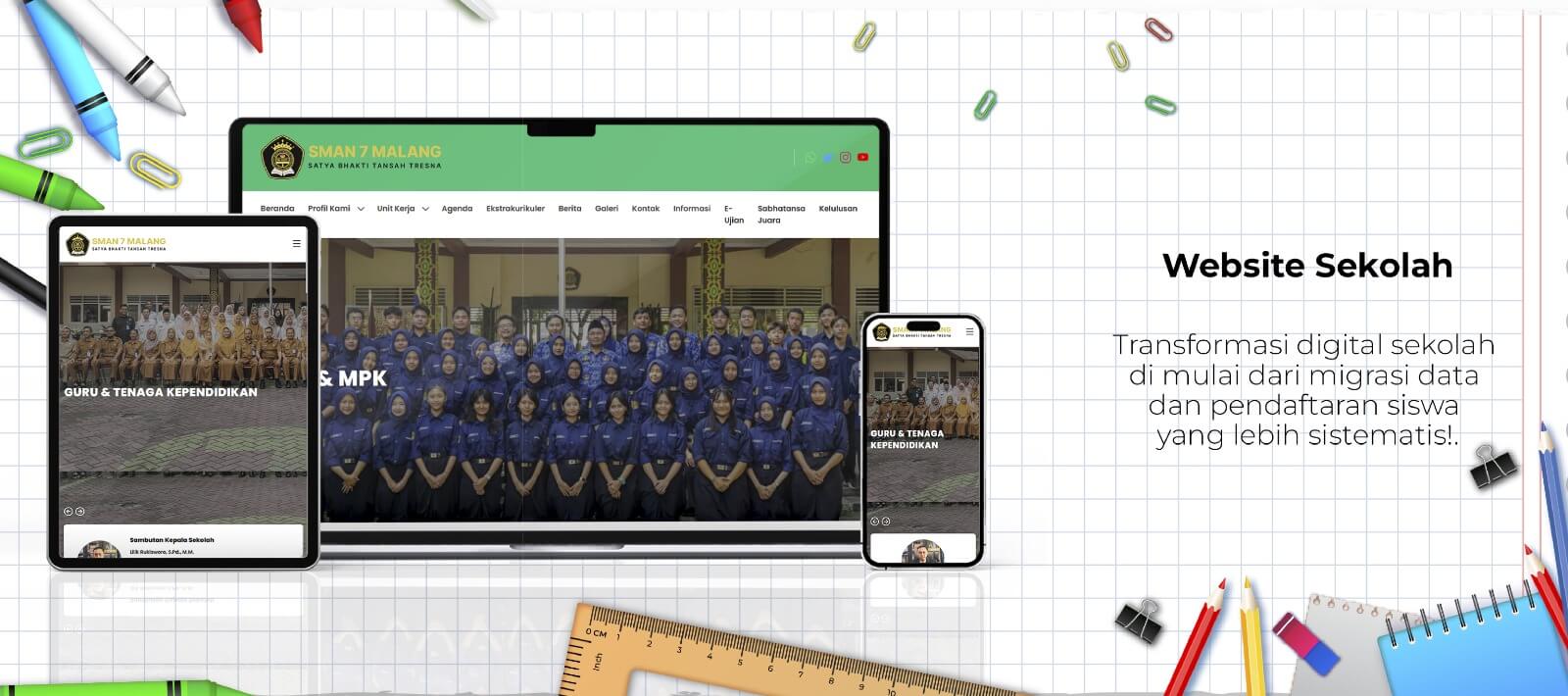 Website Sekolah Buzstar